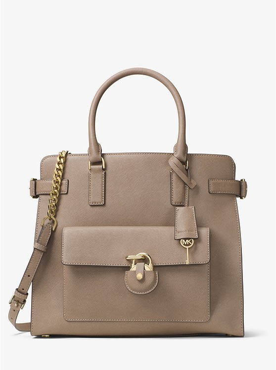 【拼手速】MICHAEL KORS Emma 大号锁头包托特包 0.8（约730元）