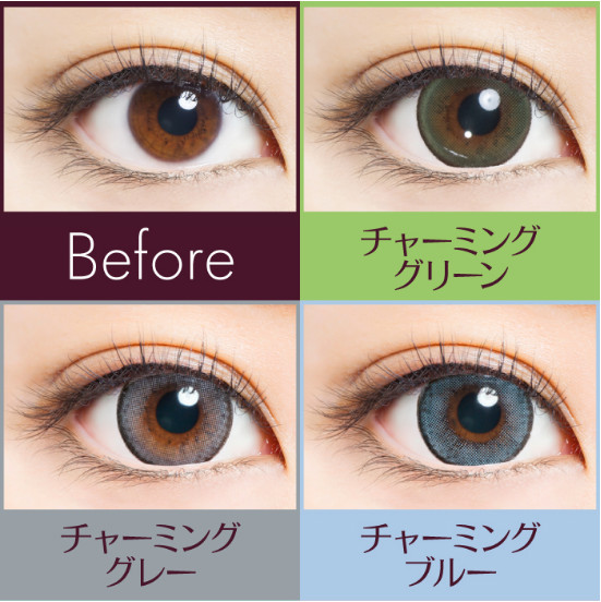隐形界网红  NATURALI 日抛美瞳 60片 8748日元（约526元）