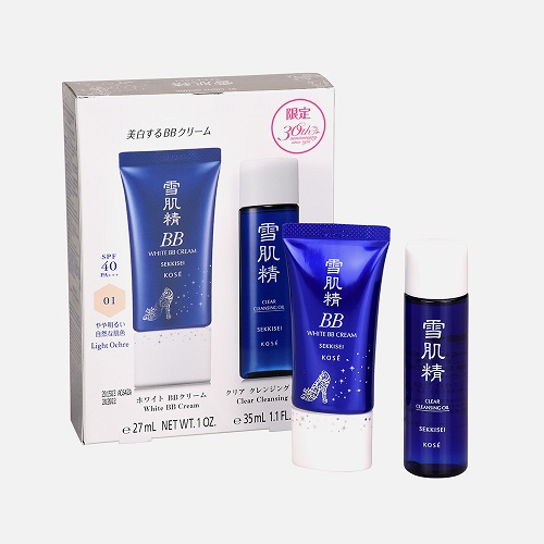 KOSE 高丝 雪肌精*BB霜 30g＋卸妆油 35ml 限定灰姑娘套装 139元