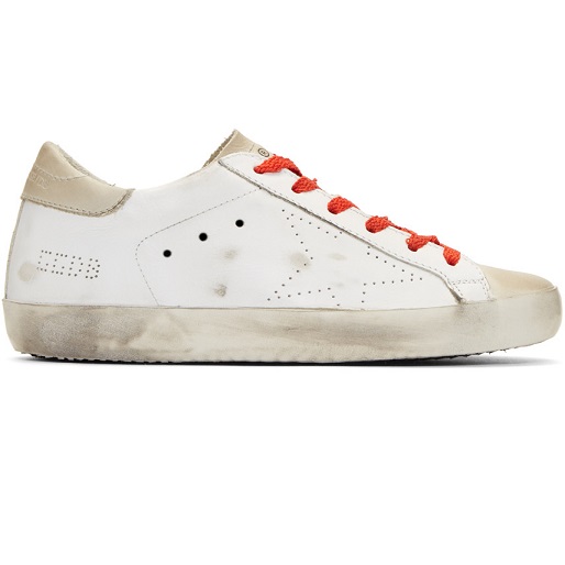 Golden Goose 红白配色小脏鞋 5（约3193元）