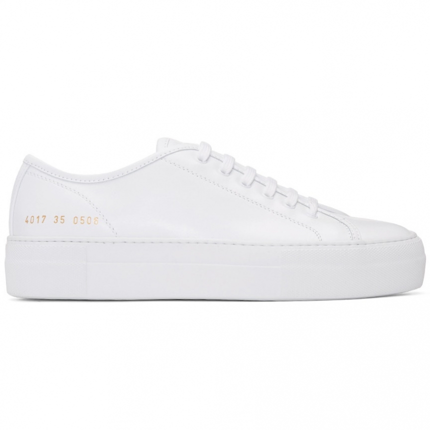 Common Projects  杨幂同款小白鞋 厚底款 0（约2825元）