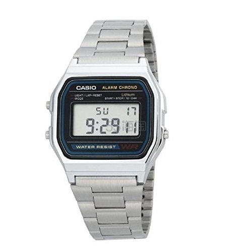 【中亚Prime会员】Casio 卡西欧 A158W-1 TRG 男士电子表 到手价95元