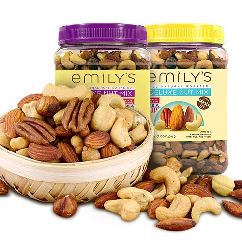 Emily's 盐焗混合坚果果仁 1.08kg 109元
