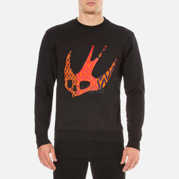 【明星同款】McQ Alexander McQueen 男款 燕子图案卫衣 £193.5（约1688元）