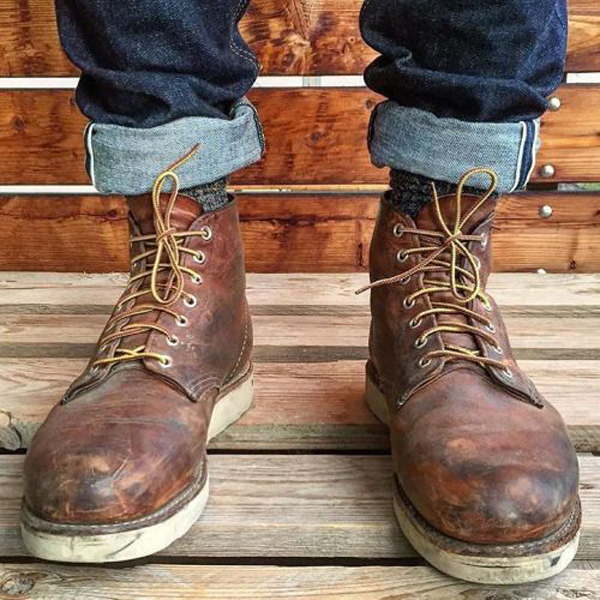 Red Wing  红翼 Heritage 系列 9111 男士工装靴  $156.99（约1137元）