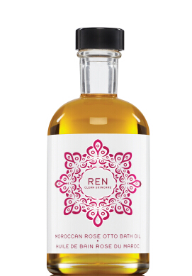 REN 摩洛哥奥图玫瑰沐浴油 110ml £24（约209元）