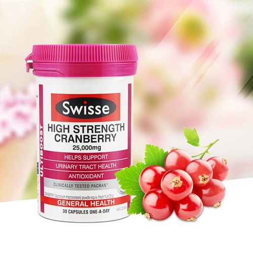 Swisse 高浓度蔓越莓精华胶囊 30粒*2 92元