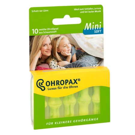 Ohropax 迷你超软型防噪音隔音专业睡眠耳塞 10个（5对）2.55欧（约20元）