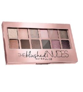 Maybellin 美宝莲 Blushed Nudes 粉嫩裸色眼影盘 9g 75元