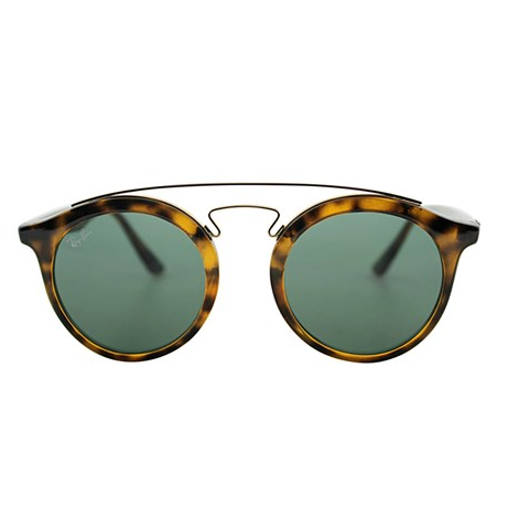 Ray-Ban 玳瑁壳女式圆形太阳镜 Rb4256 $113.99！（约826元）