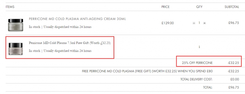 Beauty Expert：Perricone MD 裴礼康 精选冷润面霜等热卖护肤 7.5折！