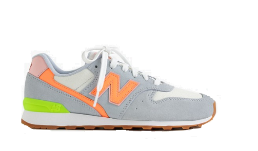 独家配色！New Balance X J.Crew 合作款 696 女士运动鞋 $45（约326元）