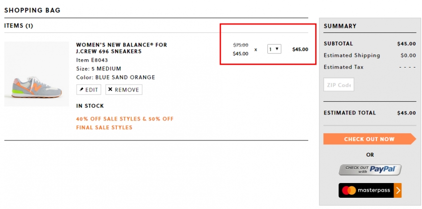 独家配色！New Balance X J.Crew 合作款 696 女士运动鞋 （约326元）