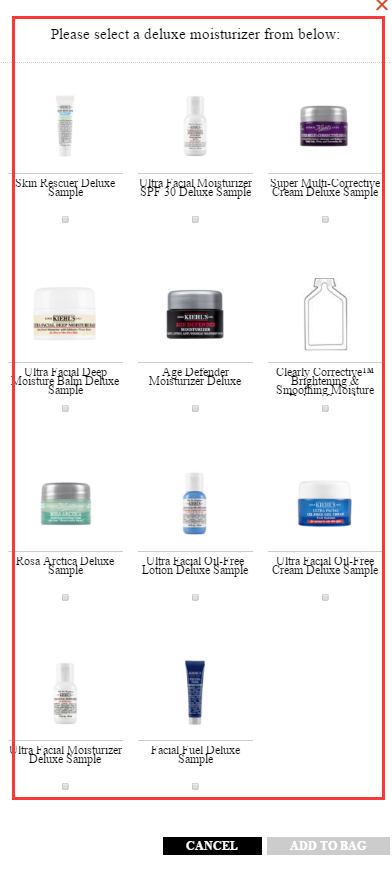 Kiehl's 科颜氏美国官网：购物满$50送自选中样！