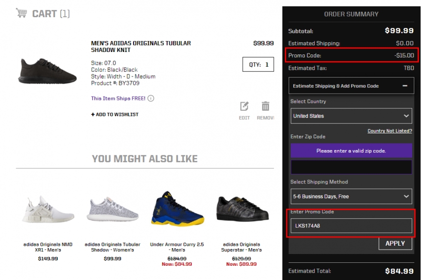 【免邮+满折满减】Eastbay 官网：全场运动产品满享额外9折，满享85折，满0减！