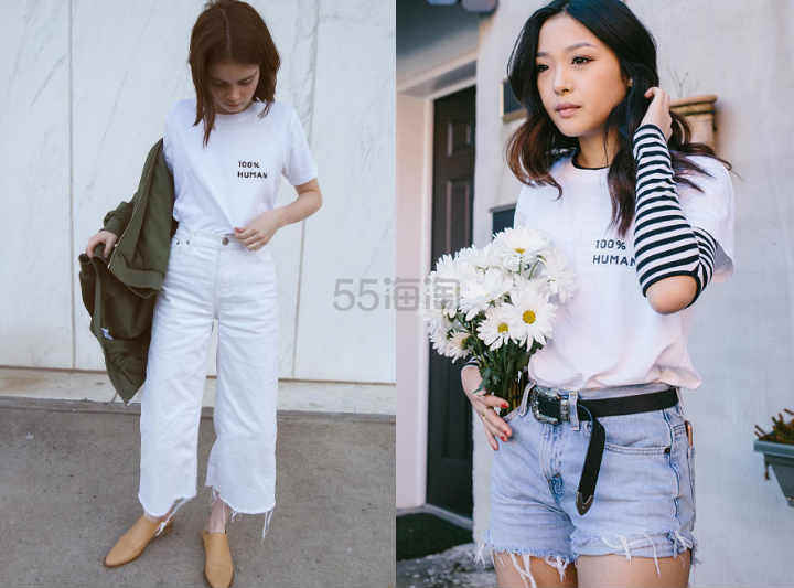 新款补货！Everlane：“100%Human” 系列 Slogan 卫衣、T-shirt等 上新！