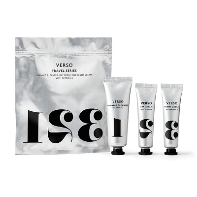 Verso Skincare “逆龄”1、2、3号旅行套装 ￡33.6（约289元）