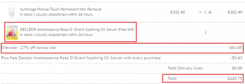 Iluminage 便携款激光*仪 $220.75（约1599元）