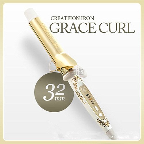 CREATE ION 宫村浩气专用不*发电卷发棒 32mm 海外可用 到手价360元