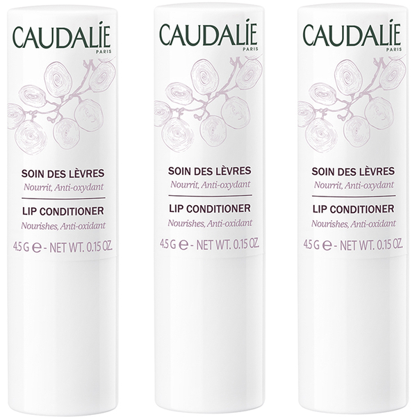 Caudalie 欧缇丽 葡萄籽多酚润唇膏 4g*3 $14.4（约104元）