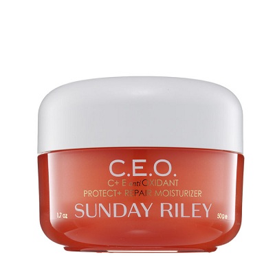 新品！Sunday Riley CEO 维C抗皱抗氧化修复面霜 50ml ￡60（约516元）