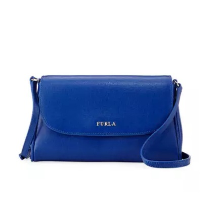 【惊天好价1.6折！】Furla 芙拉 Lilli  十字纹牛皮斜挎包 $72.5（约525元）