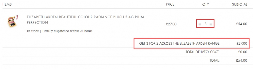 Beauty Expert：Elizabeth Arden 伊丽莎白雅顿 精选彩妆 买3付2！
