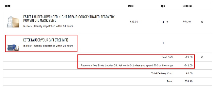 满￡50送礼包！Estée Lauder 小棕瓶密集修护肌透面膜贴 钢铁侠面膜 ￡13.6（约117元）