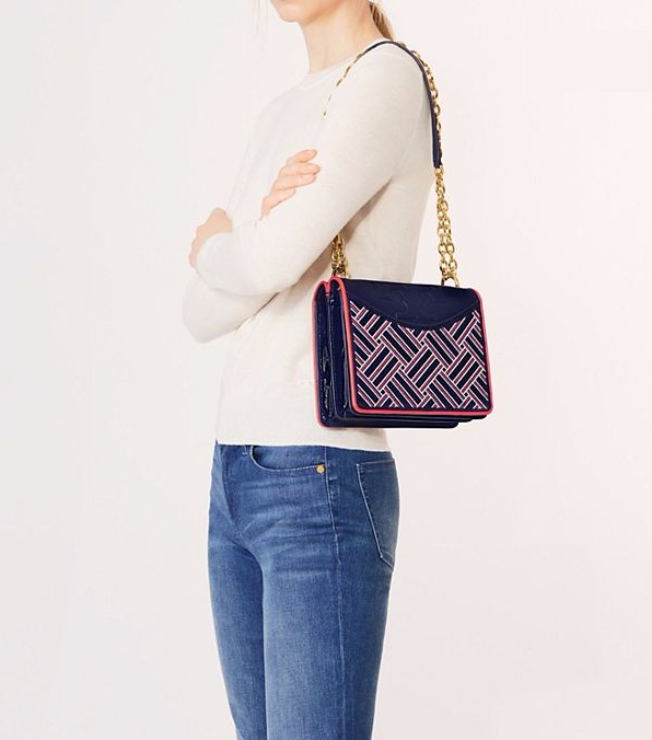 【4.9折！】Tory Burch 汤丽柏琦 名媛风 alexa 链条包 $279.3（约2023元）