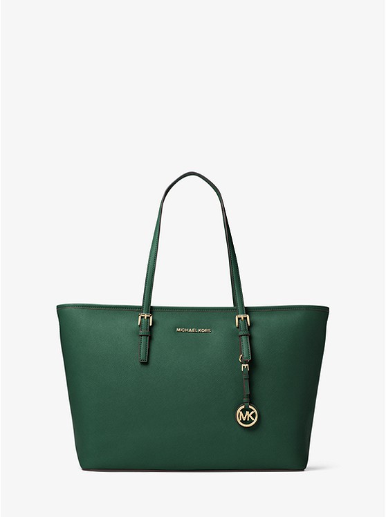 MICHAEL Michael Kors Jet Set Tr*el 墨绿色托特包 $208.6（约1511元）