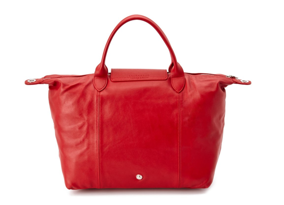 高圆圆同款！Longchamp 中号 “Le Pliage Cuir” 皮制饺子手提包 $411.99（约2984元）