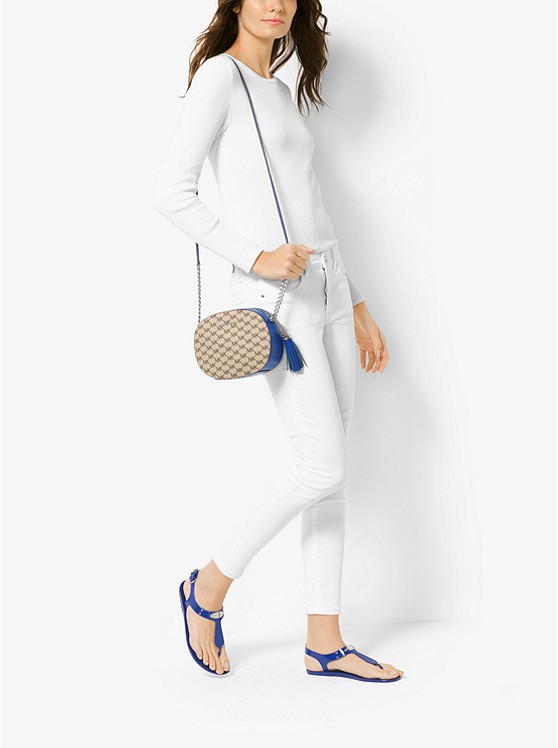 4折！Michael Kors 中号 Ginny 经典 Logo 斜挎包 多色选 $91.2（约661元）