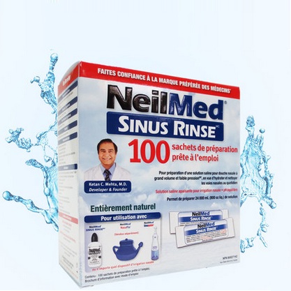 NeilMed *冲洗盐包100袋 .99（约94元）