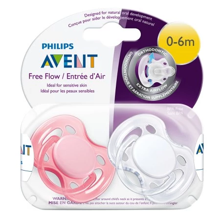 Philips *ent 飞利浦 新安怡  安抚奶嘴2只装  .19（约30元）