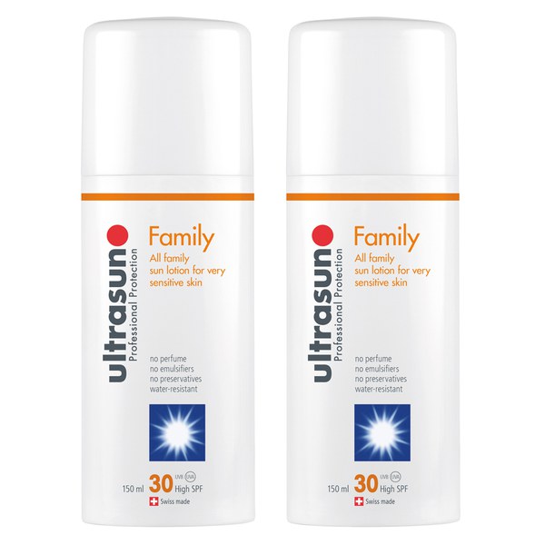 Ultrasun 家庭型炒鸡*肌*霜 SPF 30 2*150ml ￡40（约352元）