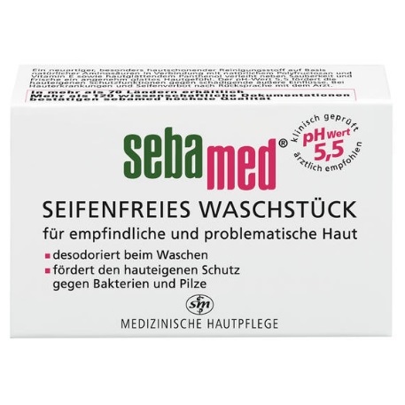 包邮+立减！Sebamed 施巴 pH5.5微酸性配方洁肤皂 50g 0.94欧（约7元）