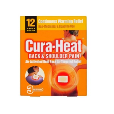 凑单好物！Cura-Heat 肩背止*贴 3片装 £4.2（约37元）