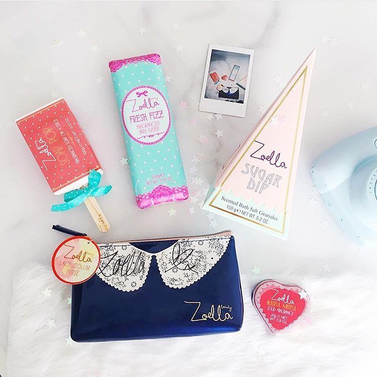 Feelunique中文官网：Zoella Beauty 甜美可爱化妆包 低至2折+满£80减£5!