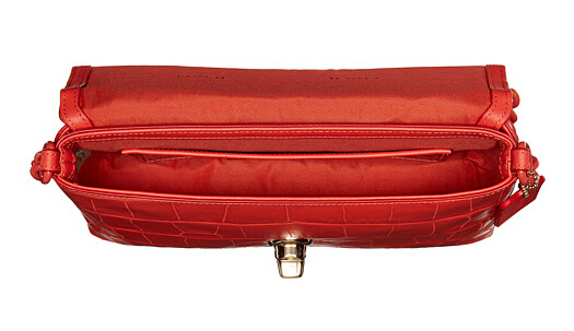 5折！COACH 蔻驰 Embossed Croc Crosstown 压花鳄*纹斜挎包 $129.99（约942元）