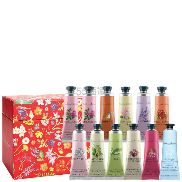 Crabtree & Evelyn 瑰柏翠 护手霜礼盒 25g*12支 £36（约314元）