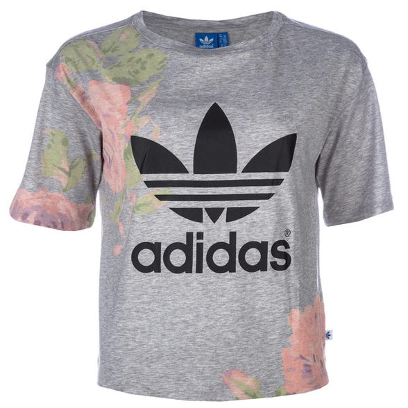 Adidas Original 女士棉质柔软T恤 £16.99（约148元）