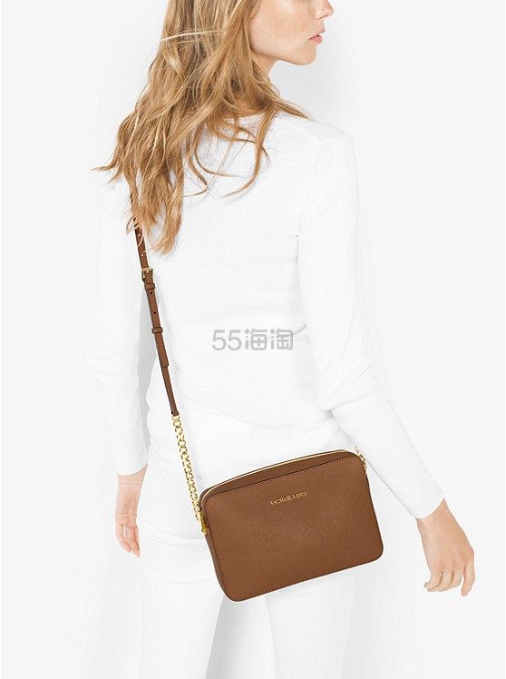 4.5折好价！MICHAEL Michael Kors Jet Set 大号女士斜挎包 $83（约601元）