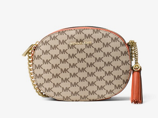 【又一逆天好价！】Michael Kors 中号 Ginny 经典 Logo 斜挎包 多色选 $68（约493元）
