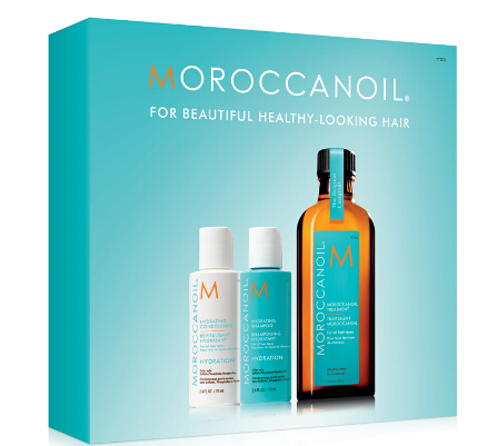 【55海淘节】Moroccanoil 摩洛哥护发精油洗护三件套装 £32.85（约287元）