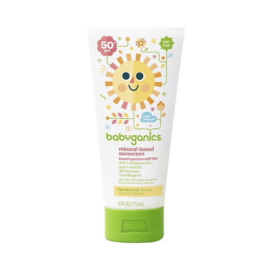 BabyGanics 甘尼克宝贝 SPF 50+ *霜177ml  .24（约60元）