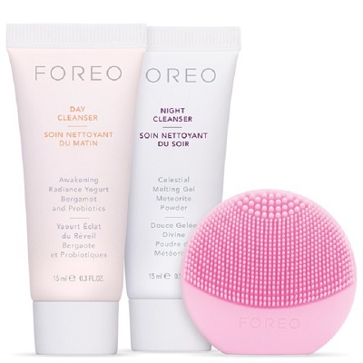 【55海淘专享】价值！FOREO 粉色 Luna Play 洁面套装 .42（约220元）