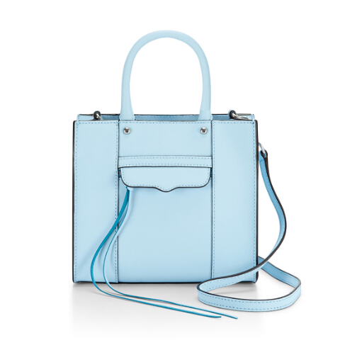 Rebecca Minkoff 瑞贝卡 M.A.B.  天空蓝迷你托特包 $98（约710元）