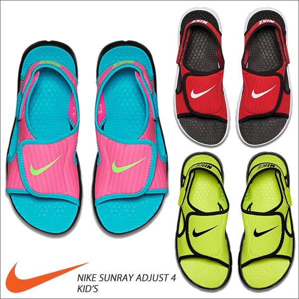 【55海淘节】Nike 耐克 Sunray Adjust 4大童款*术贴凉鞋 特价2268日元（约140元），可参加满减