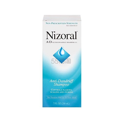【美亚直邮】Nizoral 仁山利舒 去屑**洗发水 200ml $14.84（约107元）