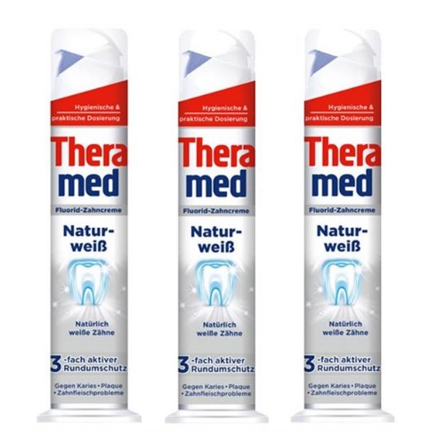 【55海淘节】Theramed 泰瑞美 *站立式牙膏 100ml*3 11.49欧（约89元）